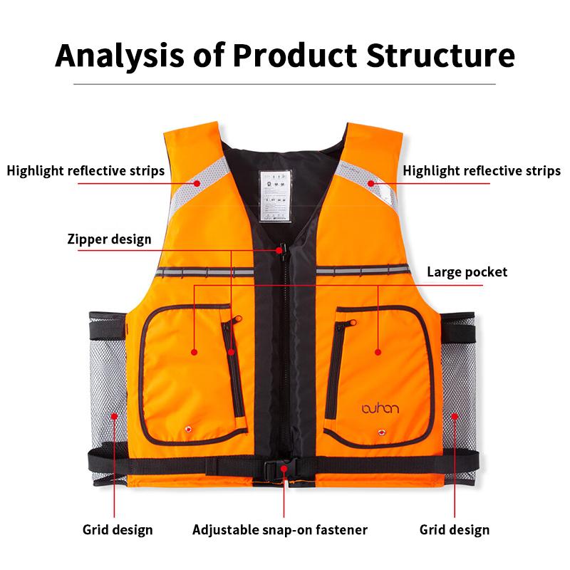 Life vest Life jackets Rescue vest for adult, in multiple colors, suitable for various scenarios, factory direct sales, good quality and low price