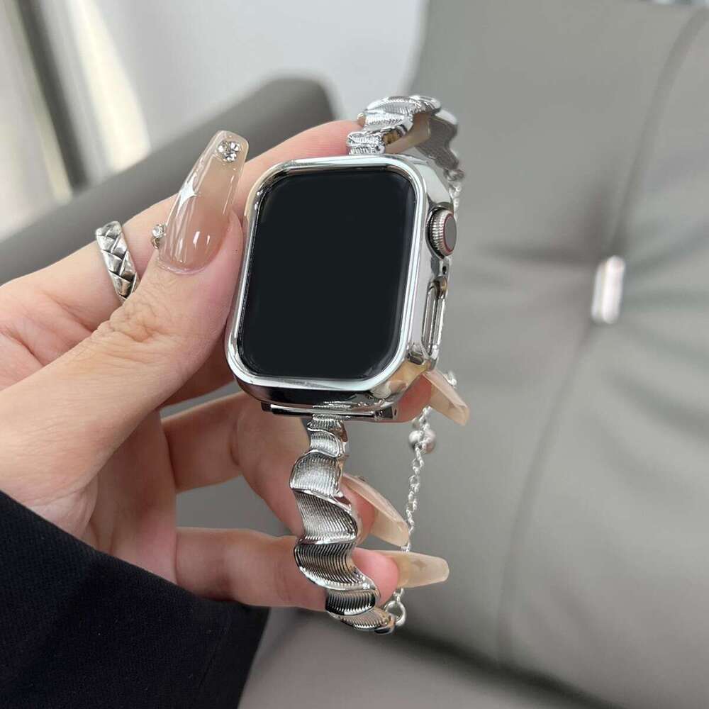 Smart Straps Fashionable metal chain Apple Watch strap Trendy and individual Applicable to 5/6/7/8/9 generation SE