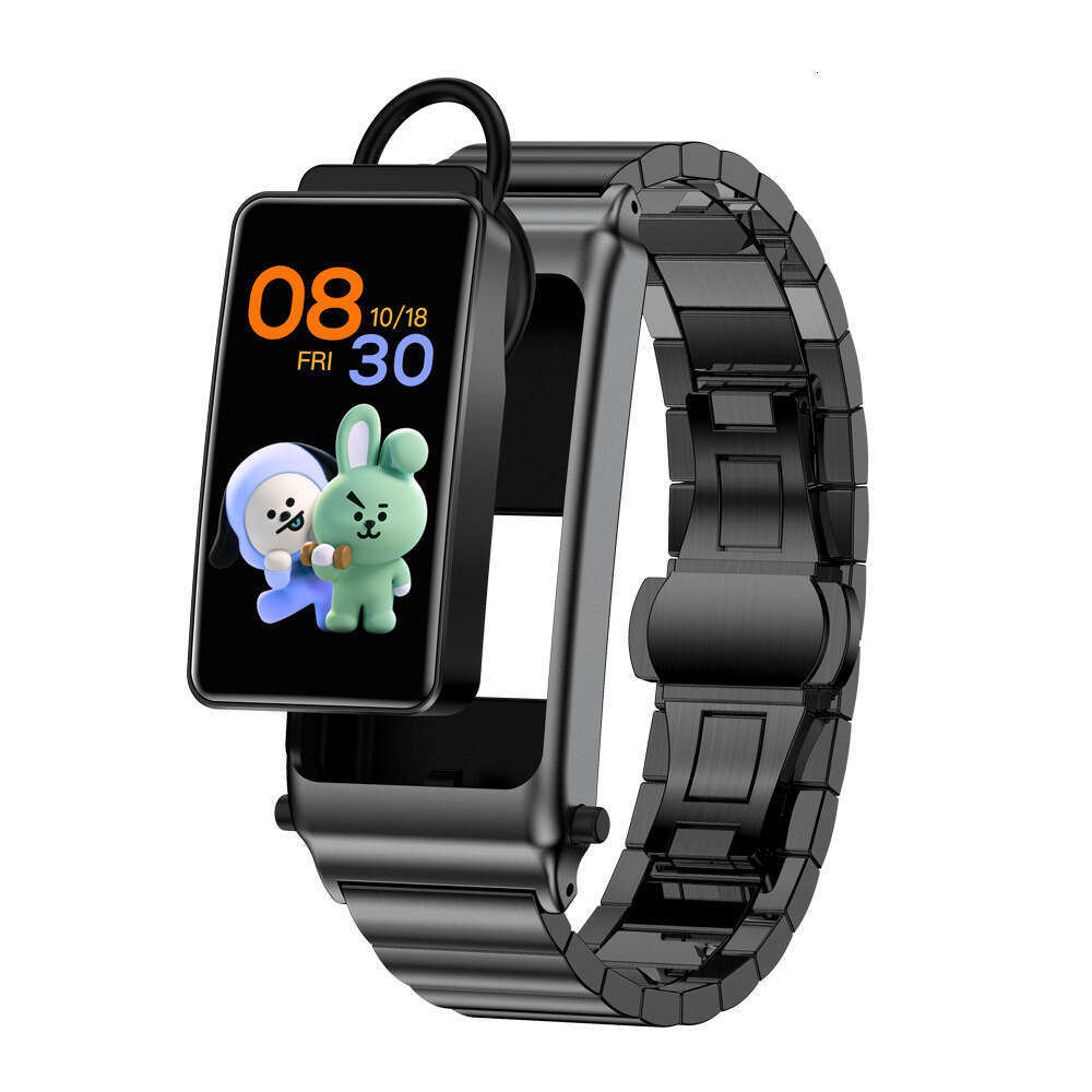 K80 smart bracelet Bluetooth headset 2-in-1 blood sugar call payment NFC access B7 ECG watch male