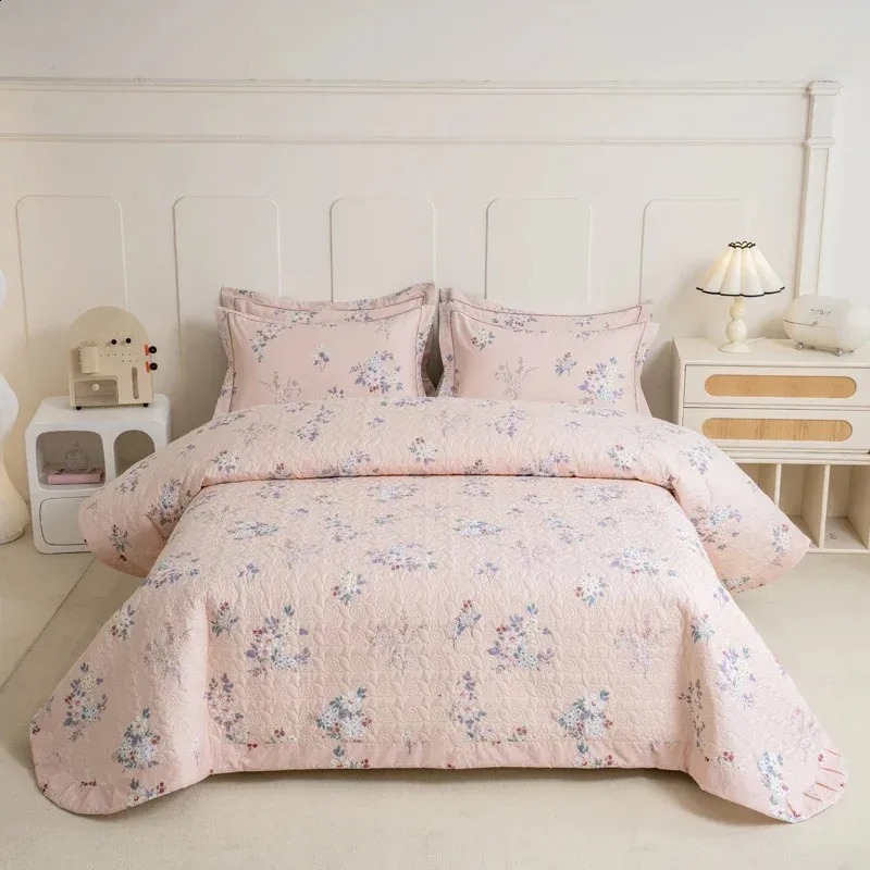 Quilt Set Size Beige Bedspread Modern Style Quilted Clouds Pattern Soft Coverlet Set Lightweight Microfiber Quilted Bedspread AAK