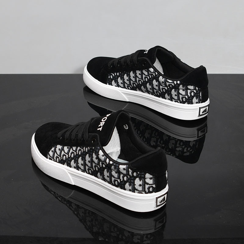 Free shipping designer breathable sneakers, men's shoes, summer men's black casual trendy shoes, wear-resistant and odorless sports shoes