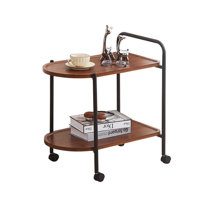 B534 Small coffee table trolley Nordic style living room sofa side table