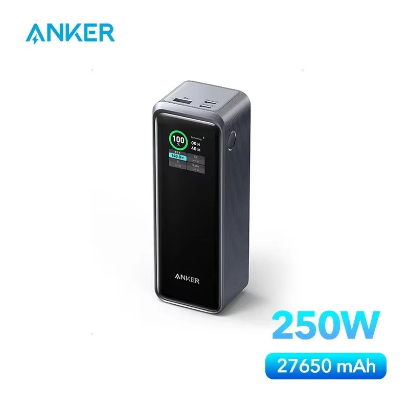 Cell Phone Power Banks ANKER prime250W high-power power bank fast charging 27650 mAh three-port airplane A1340 CL250113 power banks