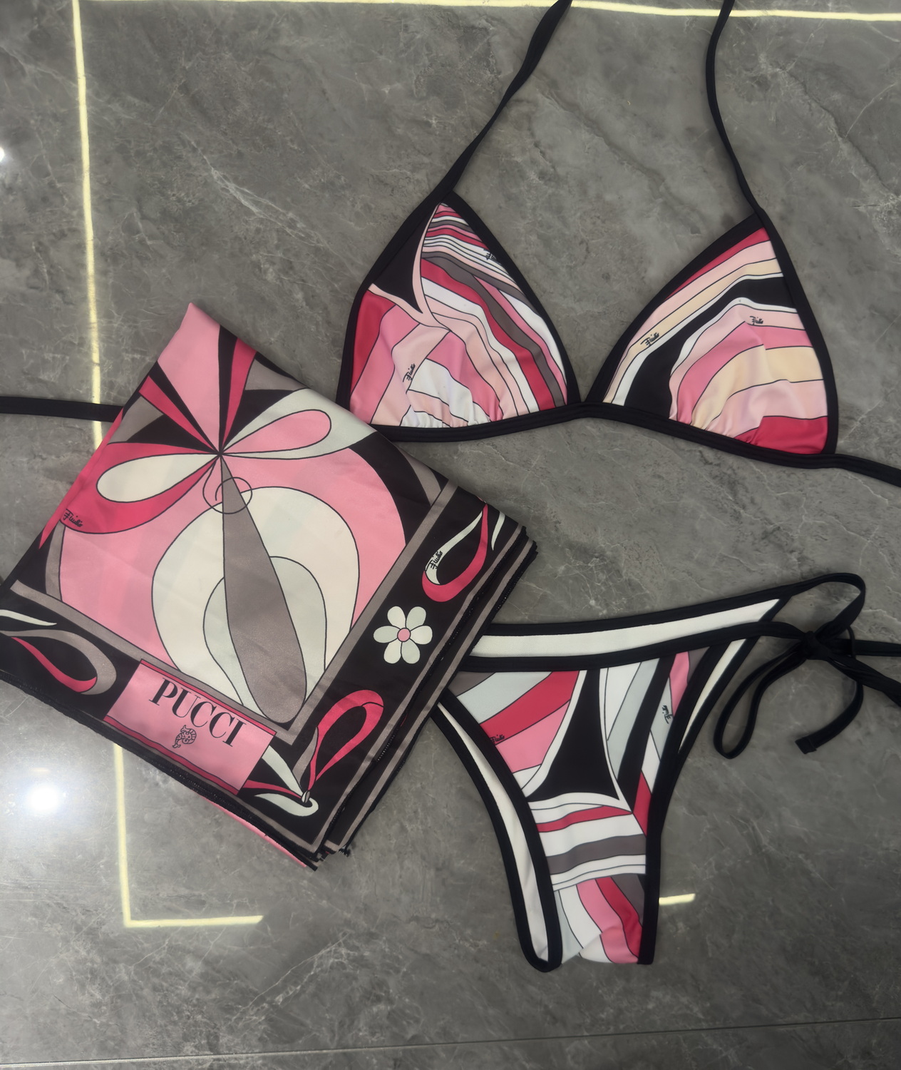 pucci bathing suit Womens Swimwear Designer One-piece swimwear brand Bikini sexy beach vacation thong bikini set high cut one piece thong swimsuit el