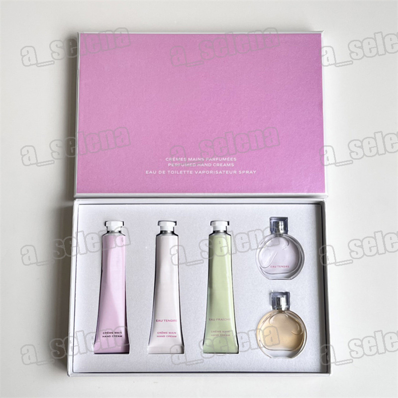3pcs 5pcs Neutral Perfumed Hand Creams Hand Cream Eau Tender Fraiche Creme Main 20ml*3 Fragrance Hand Lotion Set