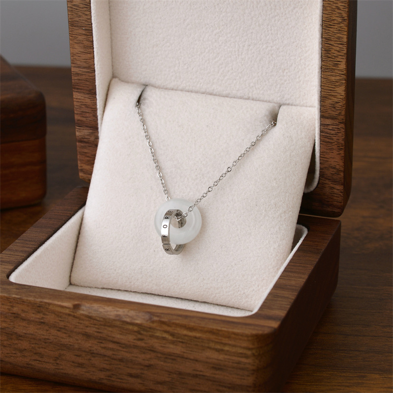 planet necklace women nevklace luxury necklaces 18k gold jewelry Highly Quality Gold Necklace Valentine Mother's Day for Girlfriend with Box Jewe