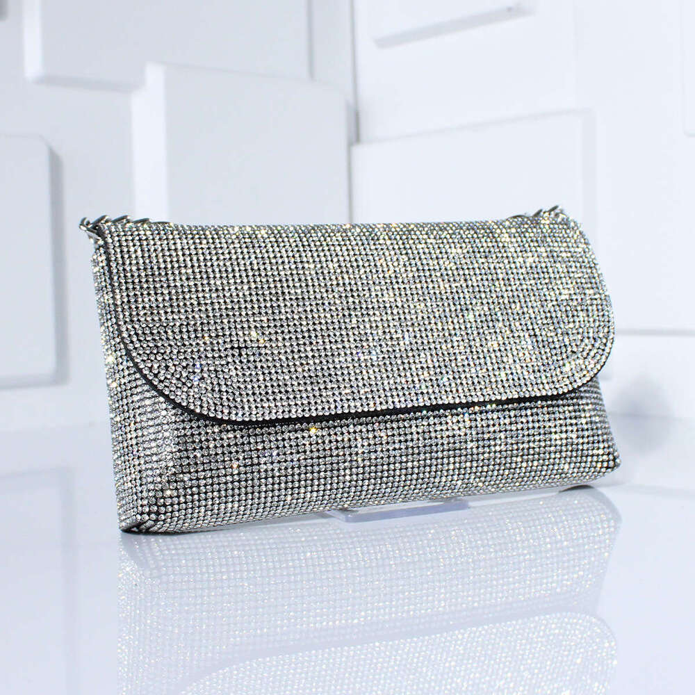 Dinner Bag Evening High End Full Of Rhinestones Banquet Shiny Handheld Bag Feminine Bag KQ