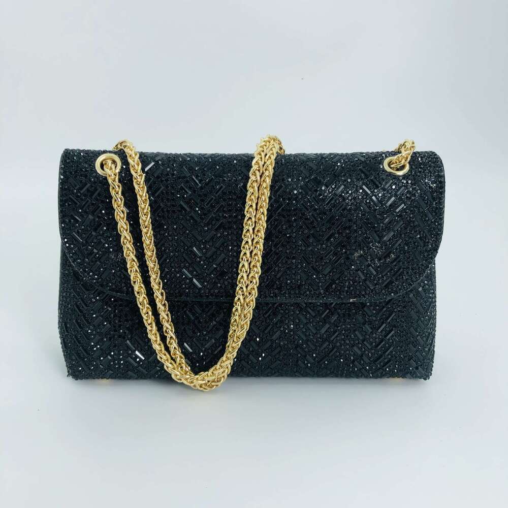 Dinner Bag New Handmade Inlaid For Evening Dress Socialite S Rhinestone Underarm Handbag Dinner Bag KQ