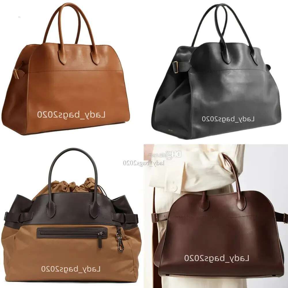 Margaux 15 Bag Totes Large Capacity Margua Handbag Leather 12 Women Designer Bags Flat Shoulder Strap Closure Clutch Tote Purse Marguax 10 New