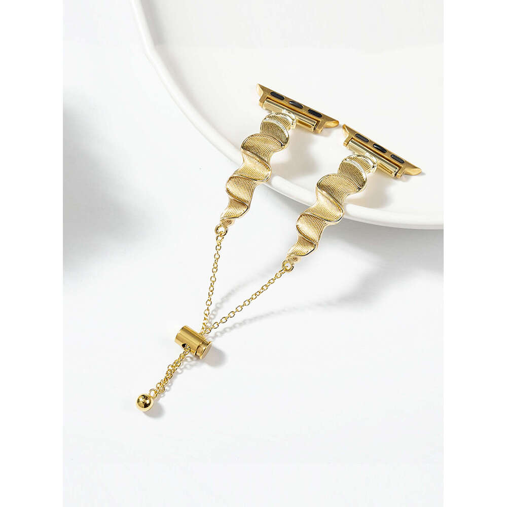 Smart Straps Fashionable metal chain Apple Watch strap Trendy and individual Applicable to 5/6/7/8/9 generation SE