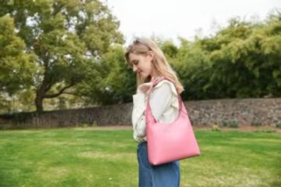 Classic Style Genuine Leather Hobo Handbag