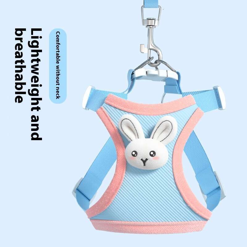 dog back traction rope adjustable small and mediumsized dogs with a vest style chest strap for outdoor walking the rope does not tighten the neck
