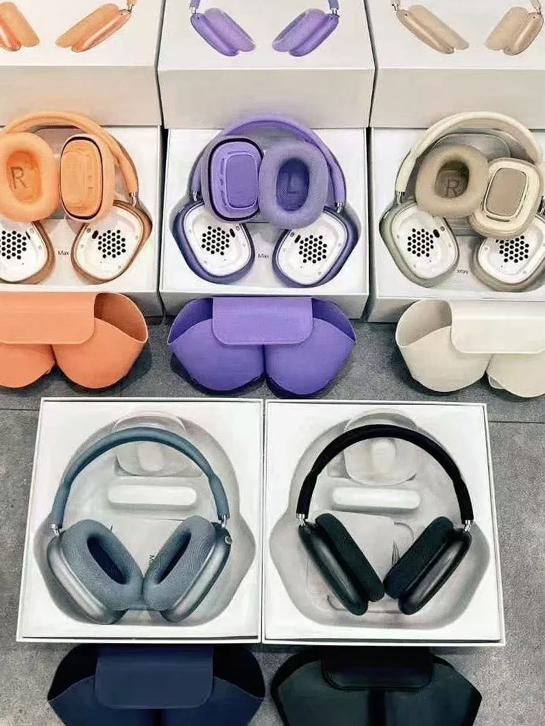 USA Warehouse Pod Maxs Headphones Headset Case For New App Max bluetooth earbuds Headphone Accessories Transparent TPU Solid Silicone Waterproof Prote