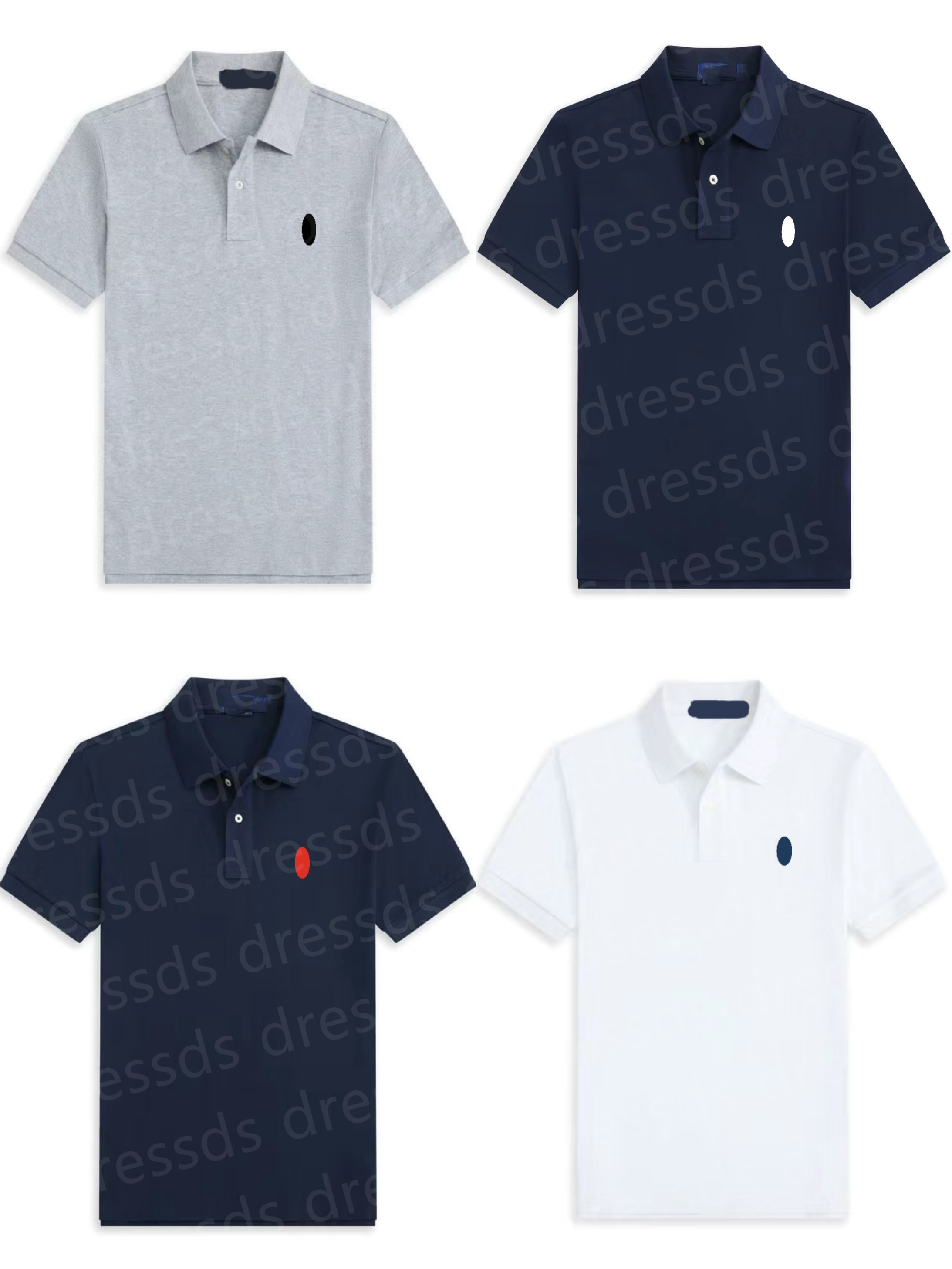 Mens polo shirt Quality embroidery shirts Men's designer shirt Business Luxury lapel tees t shirts for men fashion camisa polo Summer Casual Short
