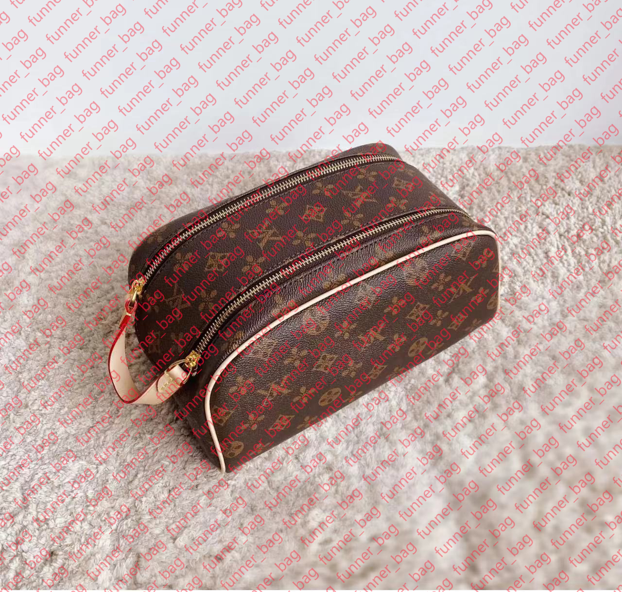 Designers Cases Makeup Bags Purse Men Travelling Toilet Wallet Women WashBag Large Capacity Cosmetic Bag Leather Waterproof Make up Handbags With DustBag