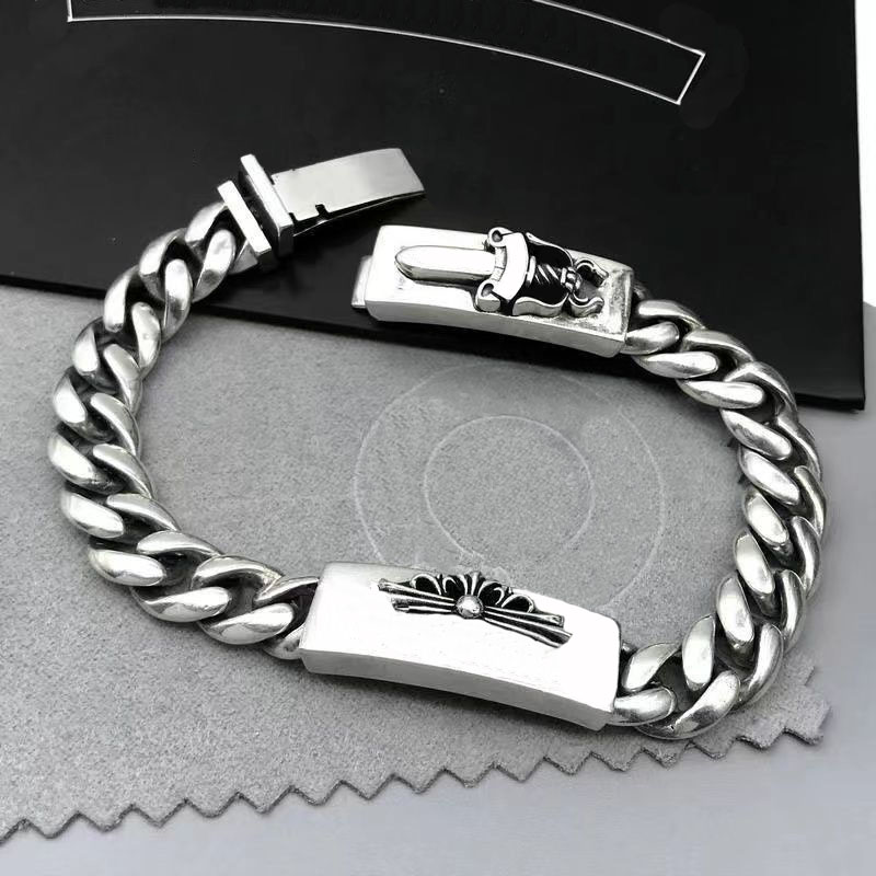 Bracelet Designer Bracelet Designer Jewelry Men Women Bracelet Sier Punk Designer Bracelet Vintage Craftsmanship Sier Gold Bracelet Holiday Gift Very Good