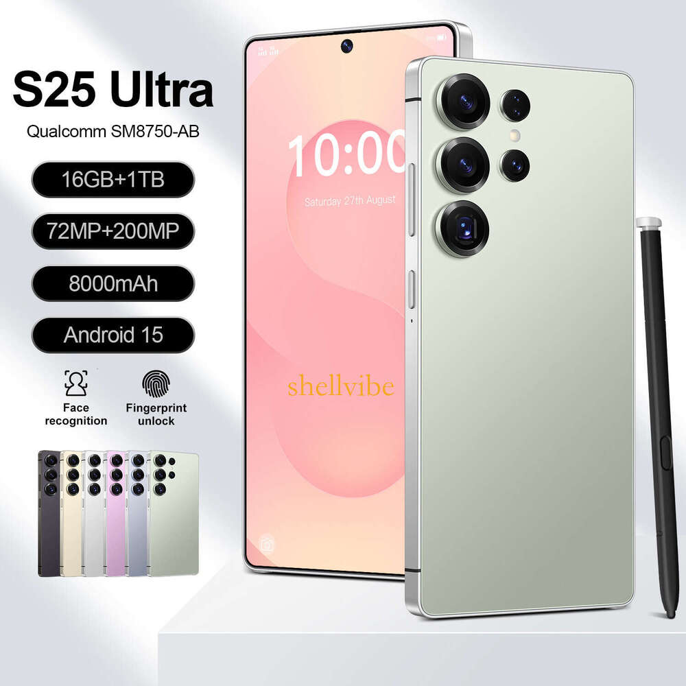 2025 hot Android Smartphone S25 Ultra: Durable Build + High-Speed Internet Capabilities (8 Core)