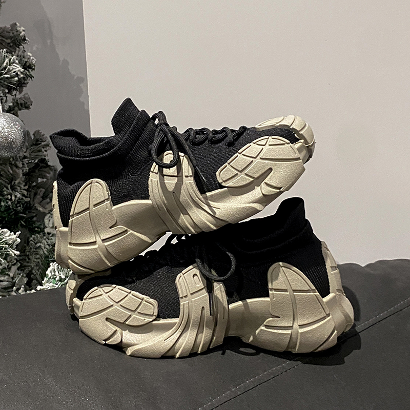 Shoes For Women's Sneakers Tennis Summer Outdoor Breathable Mesh Casual Hiking Sports Fashion Designer Luxury Walking Running Shoes Knitted Socks