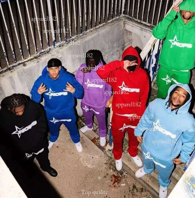 Nofs High Quality Fall Winter Fleece Warm Mens Clothing Tracksuit Hoodies SweatPants Two Piece Sets Suit Fashion Trend Sportswear 240202 39 20