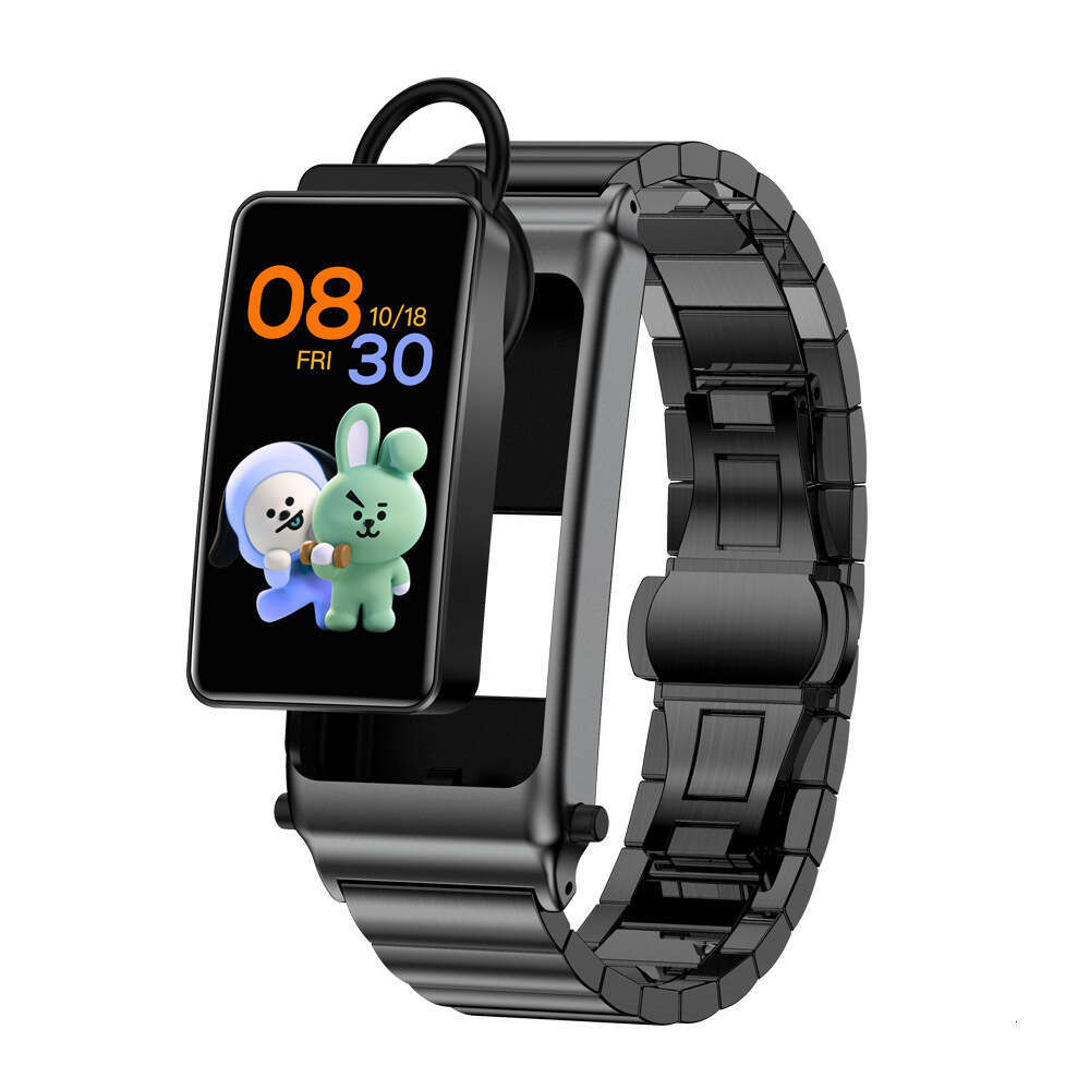 K80 smart bracelet Bluetooth headset 2-in-1 blood sugar call payment NFC access B7 ECG watch male