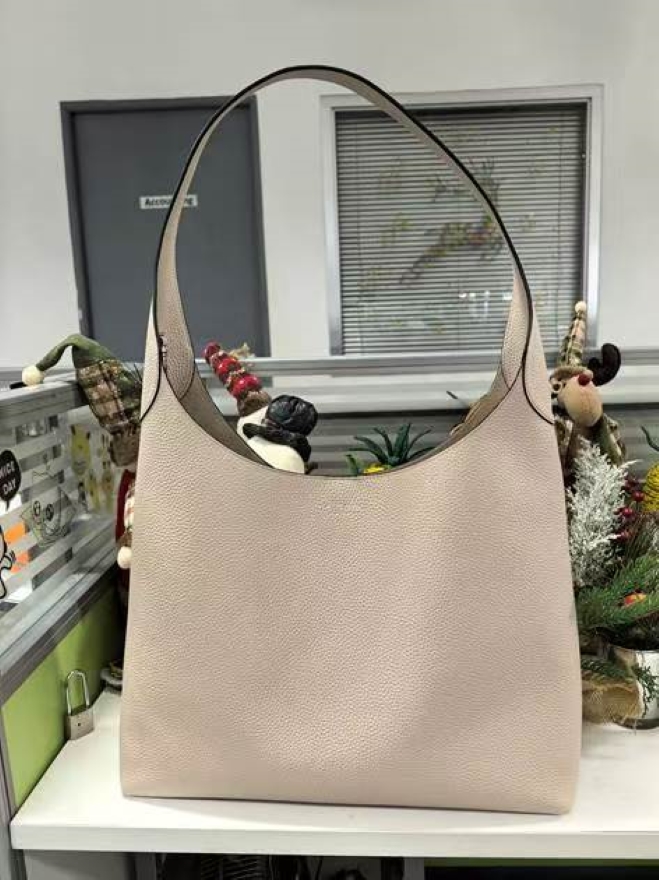 Premium Genuine Leather Large Hobo Handbag