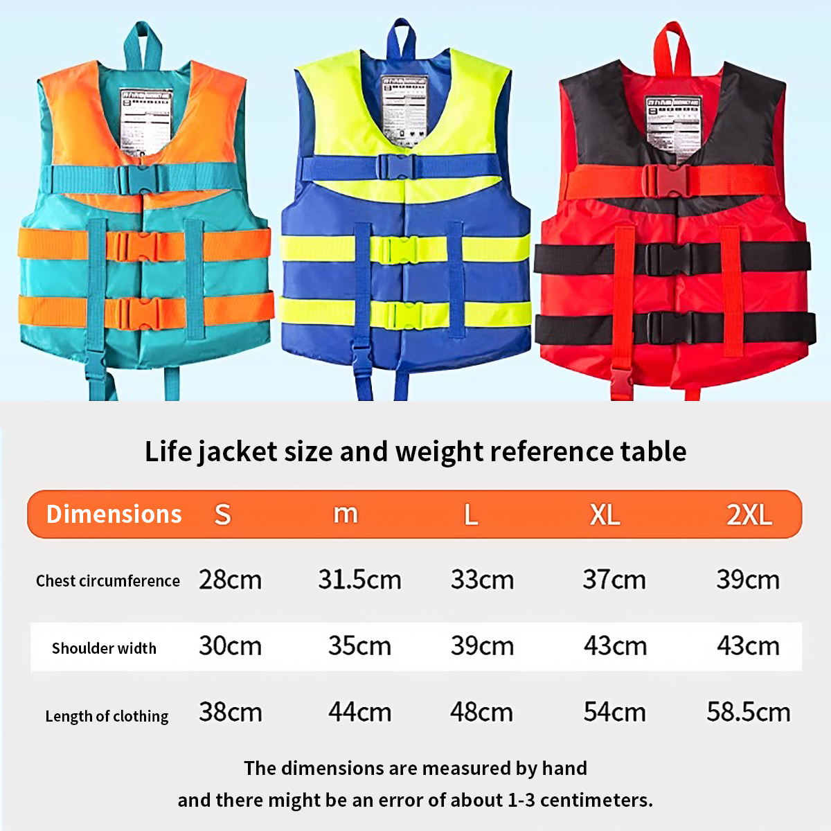 Rescue vest Life vest Life jackets are suitable for both children and adults and are used for water sports children adults factory sales Customizable