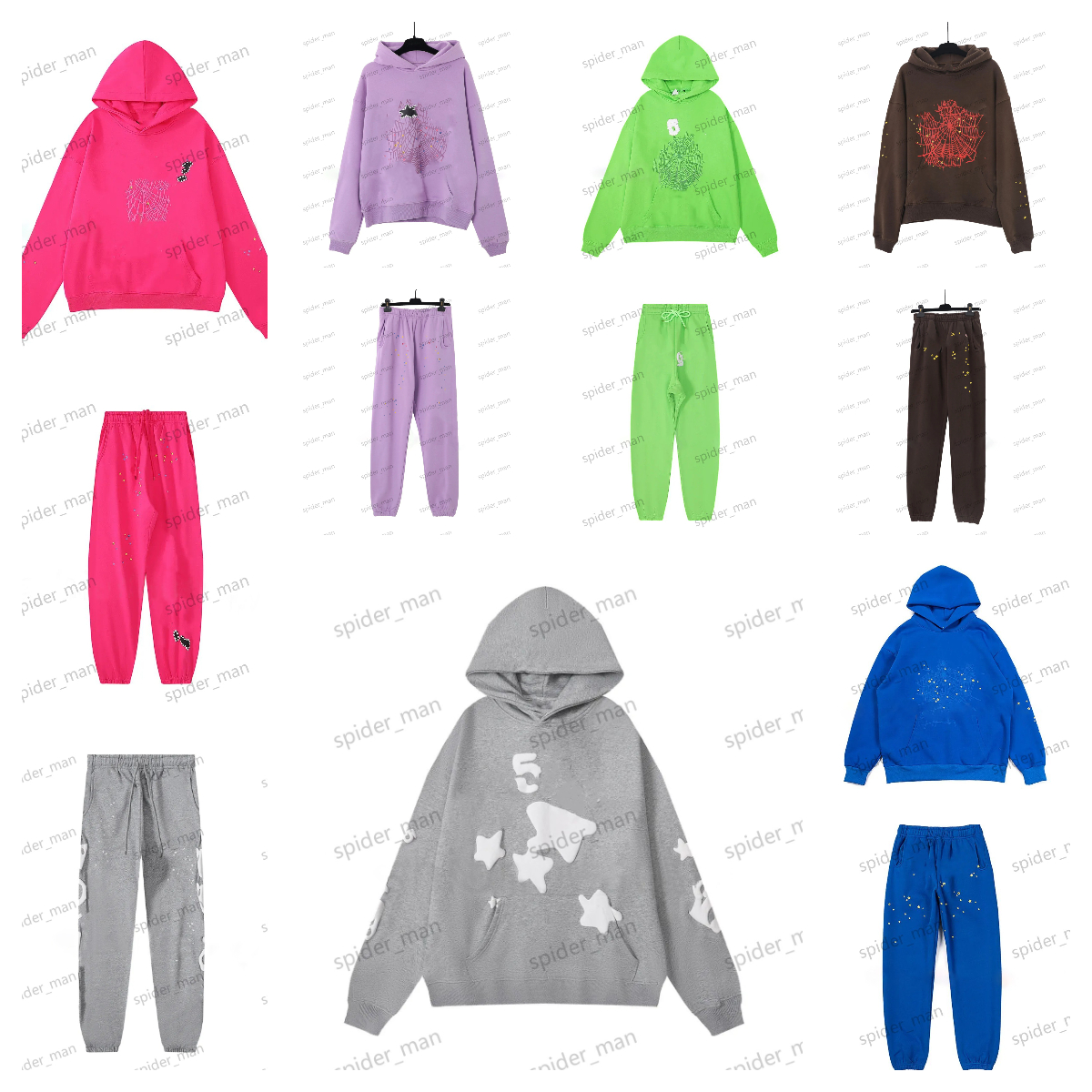 Tracksuit designer hoodies mens clothing sweatshirts designer clothes high quality hoodie web spider hoodie designer sweater men pullover sweatshirt size s-xl