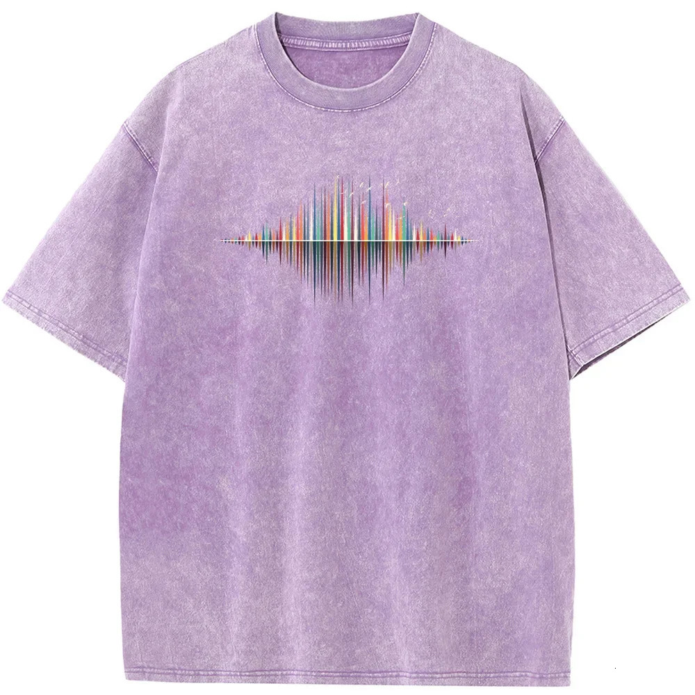 Classic short sleeved mens and womens highquality washed distressed vintage casual graphic Tshirts 250430Z