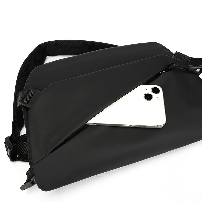 Fashionable mens PU messenger bag casual and lightweight daily outdoor cross body bag shoulder bag 250427