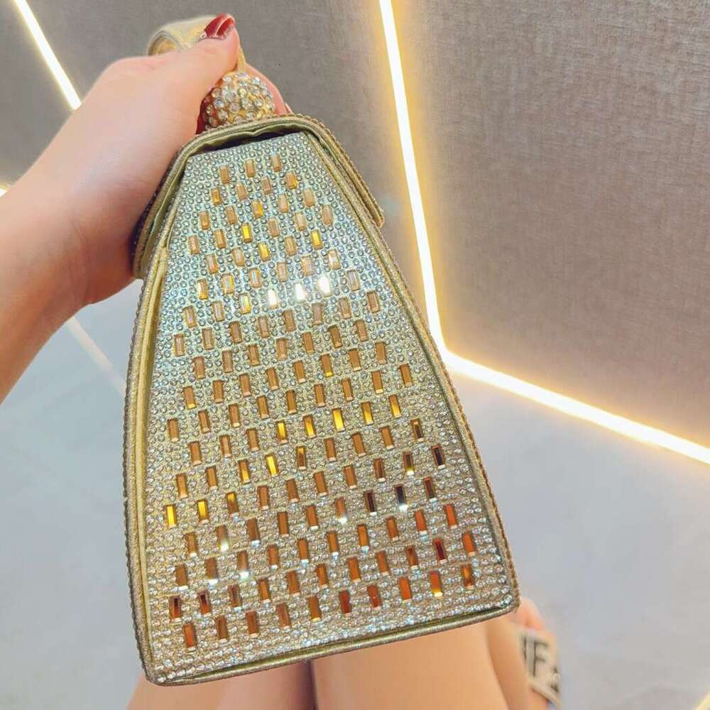 Dinner Bag New Water Celebrity Banquet KTV Diamond Inlaid Handheld Fashion Evening Bag KQ
