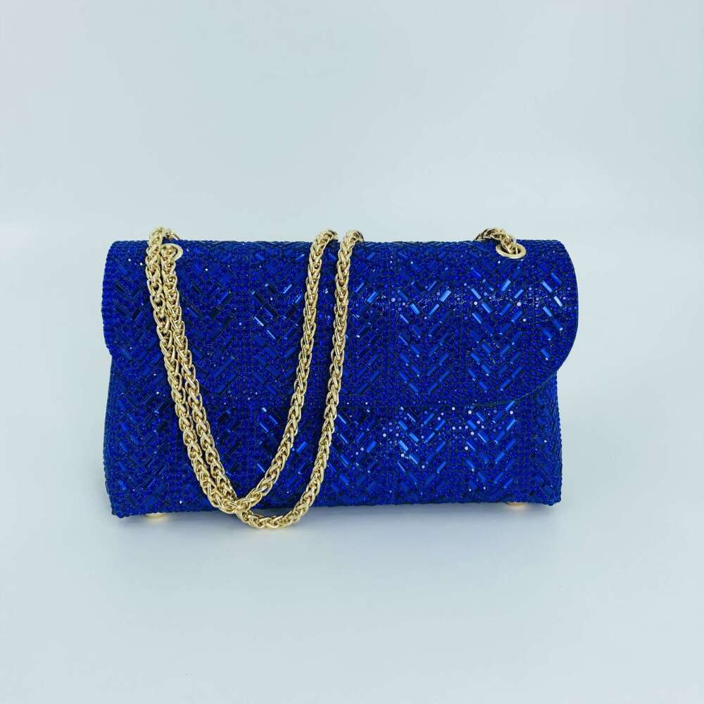Dinner Bag New Handmade Inlaid For Evening Dress Socialite S Rhinestone Underarm Handbag Dinner Bag KQ