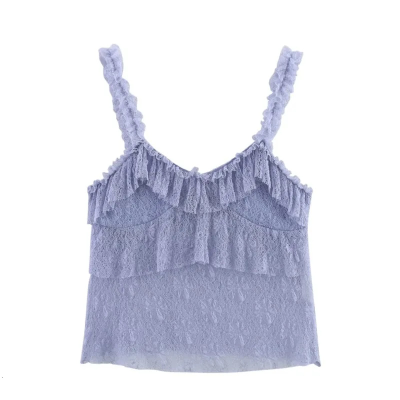 Womens long skirt set of 2 sexy backless lace tops with ruffles two high waisted pieces elastic tight fitting womens clothing 250430e