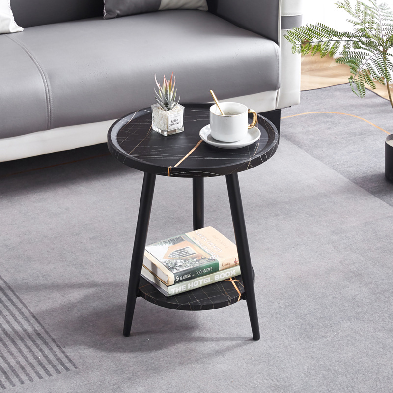 B534 Small coffee table trolley Nordic style living room sofa side table
