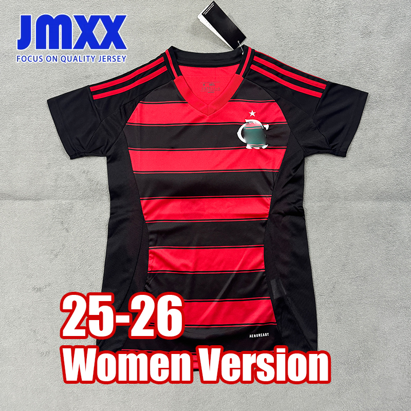 JMXX Women Version 25 26 Flamengo Female Soccer Jerseys Home Away Third Special Uniforms Girl Jersey Football Shirt 2024 2025