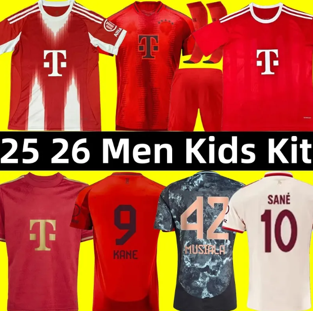 KANE soccer jerseys J. Palhinha OLISE SANE 2024 2025 third football shirt 24 25 MUSIALA Oktoberfest GNABRY BAYERNS 26 125-Years Anniversary men kids kits KIMMICH