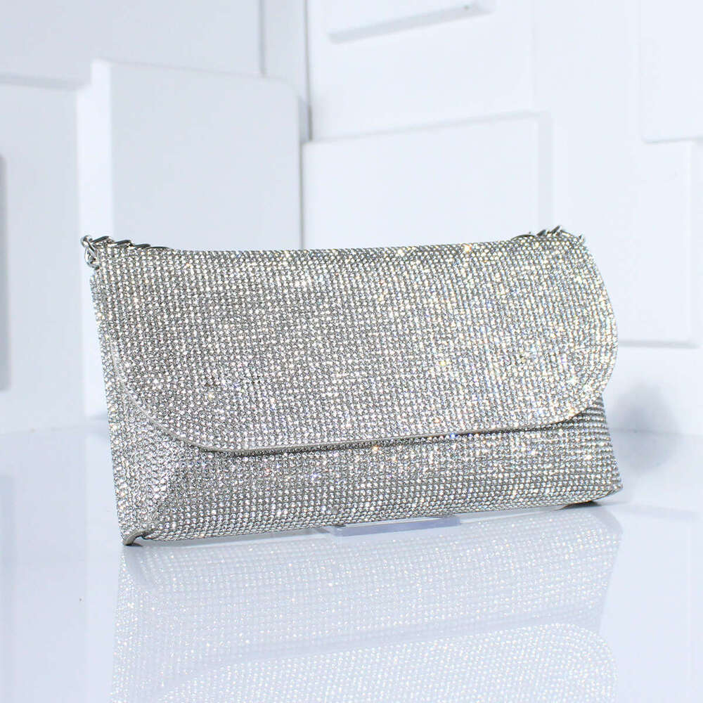 Dinner Bag Evening High End Full Of Rhinestones Banquet Shiny Handheld Bag Feminine Bag KQ