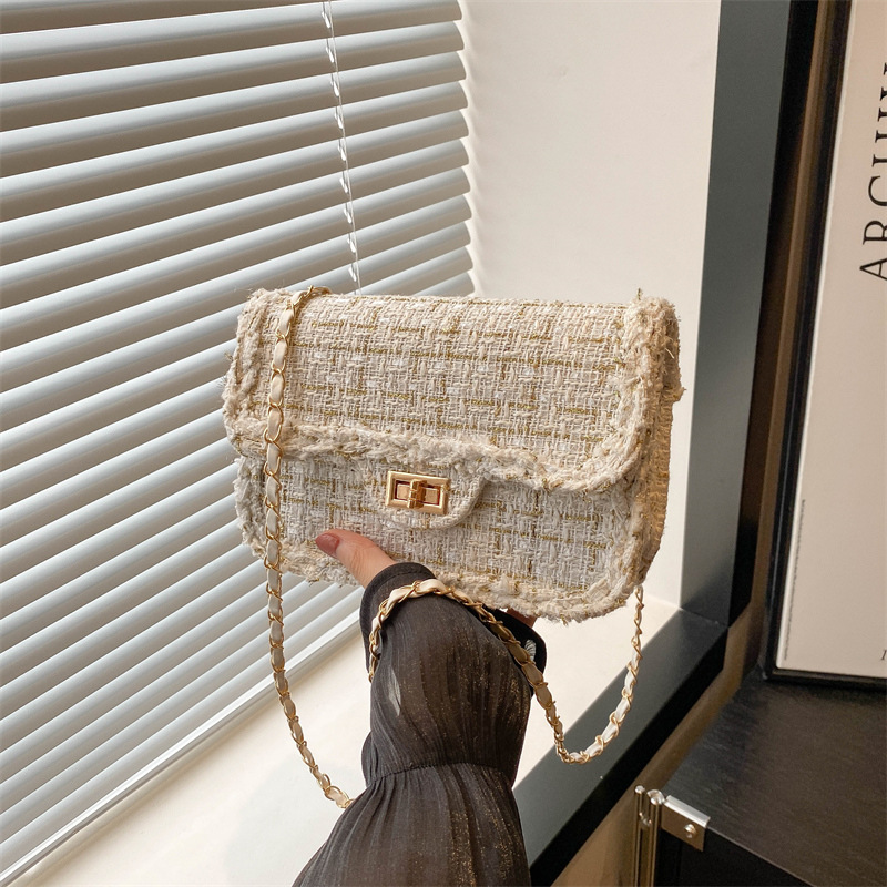 2025 Quilted Chain Shoulder Bag Women - Luxury Mini Square Crossbody Bag for Underarm Carry, Free Shipping Hot Sale