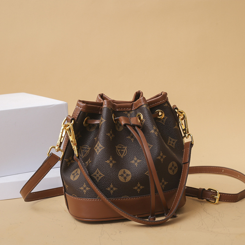 2025 New Designer Bucket Bag Women - Stylish Korean Vintage Crossbody Bag with Chain Strap, Free Shipping & Versatile Daily Use