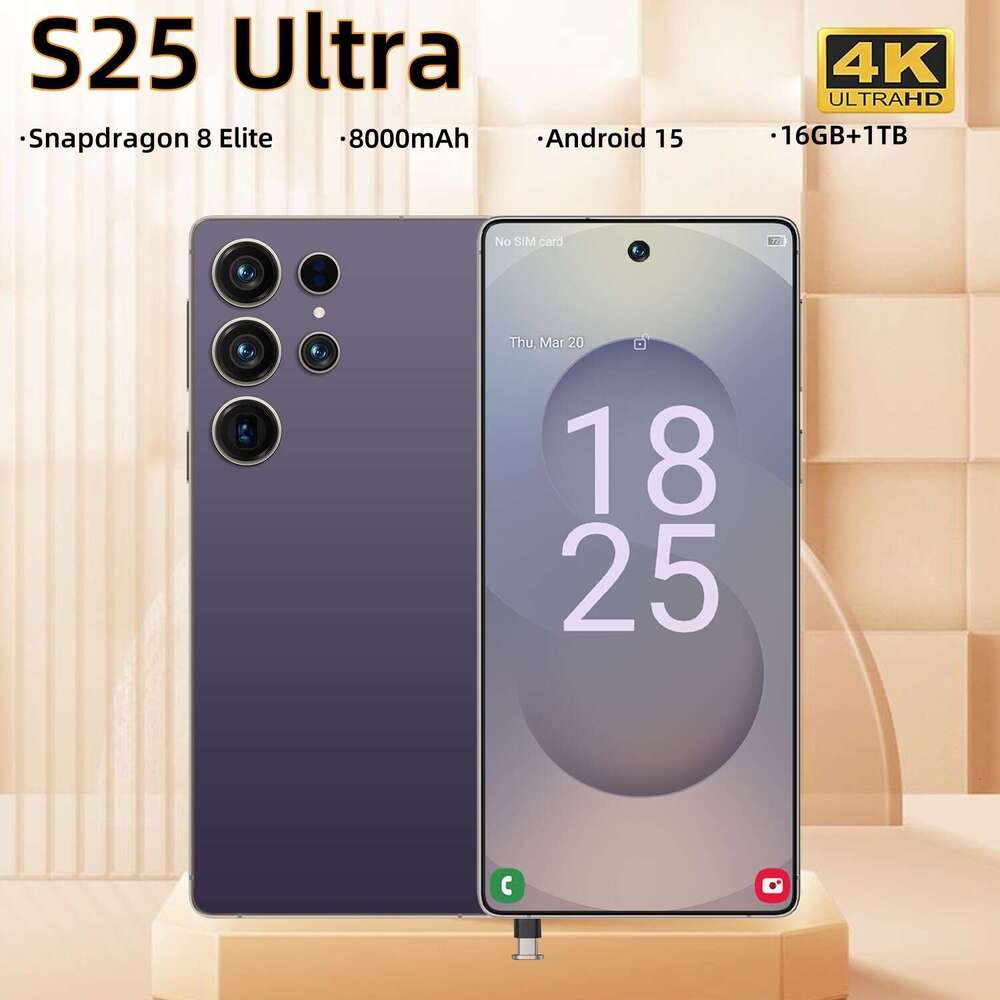 Streamlined Mobile Device: Get Your Hands On This Sleek S25 Ultra SmartPhone Offering Ample Space for Photos (Storage Capacity)