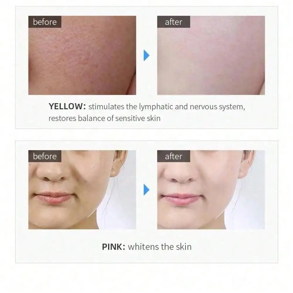 Mini For Face Skin LED Rejuvenation Wand Face Skin Care Massage Beauty Device Beauty MassagerLed Pon Skin Care Device 250422