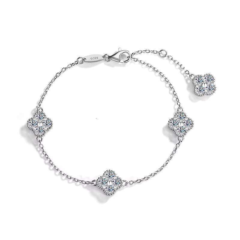 DHCollections 18K Gold Plated S925 Silver Moissanite Tennis Bracelet for Women VVS Diamond Quality with GRA Certificate, Elegant Charm Jewelry