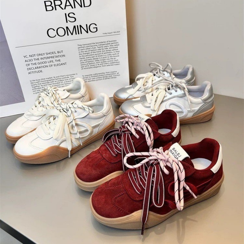 2025 New Free Shipping Summer Designer Women Casual Sier White Outdoor Sports Shoes Size 36-40