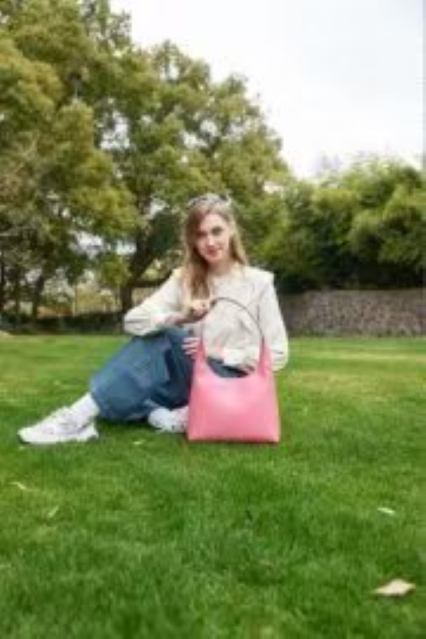 Classic Style Genuine Leather Hobo Handbag