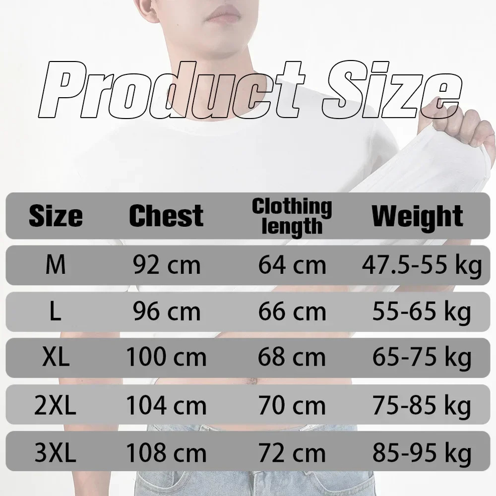 3 mens plain Tshirt casual 100 pure cotton ultrathin slim fit short sleeved fitness top soft white plus size 250430Z