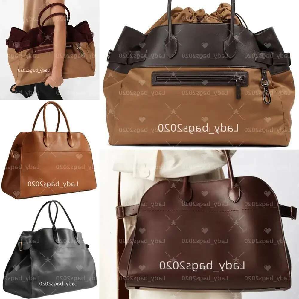 Margaux 15 Bag Totes Large Capacity Margua Handbag Leather 12 Women Designer Bags Flat Shoulder Strap Closure Clutch Tote Purse Marguax 10 New