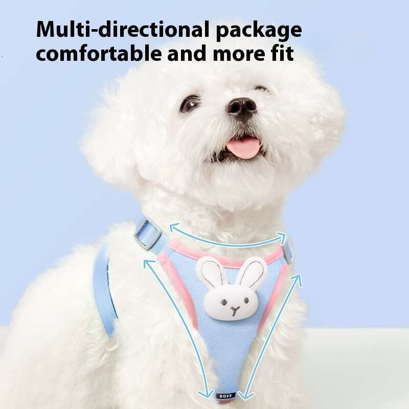 dog back traction rope adjustable small and mediumsized dogs with a vest style chest strap for outdoor walking the rope does not tighten the neck