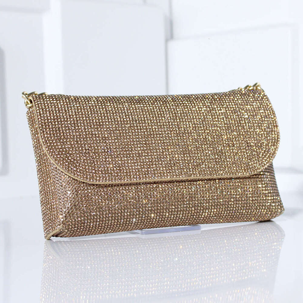 Dinner Bag Evening High End Full Of Rhinestones Banquet Shiny Handheld Bag Feminine Bag KQ