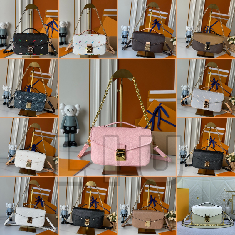 Murakami Designer Bag Luxury pochette metis east west Genuine Leather Chain Women Bag Handbag Crossbody Purse Fashion Woman Shoulder Bags Lady Tote Bag Wallet