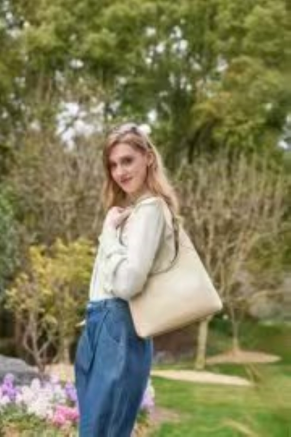 Premium Genuine Leather Large Hobo Handbag