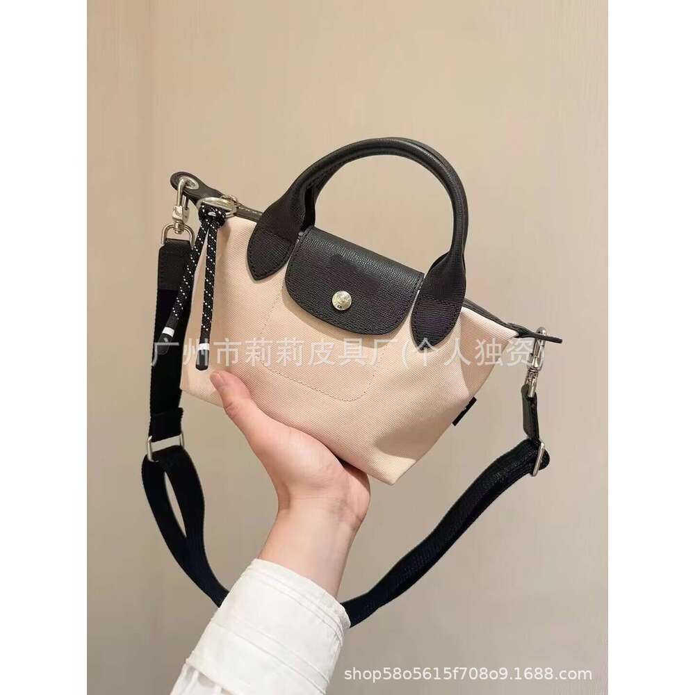 High quality French Energy second-generation dragon thickened recycled nylon dumpling large capacity single shoulder crossbody bag